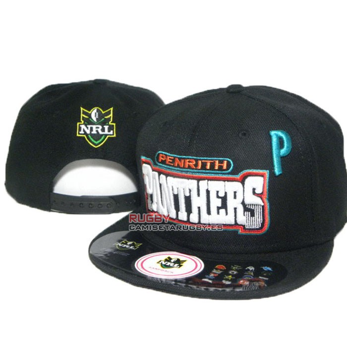 NRL Snapback Gorra Penrith Panthers Negro